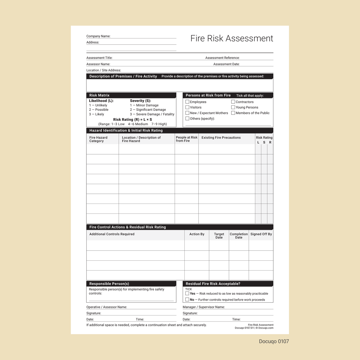 The RAMS Documentation System (UK) – Docuqo 0110