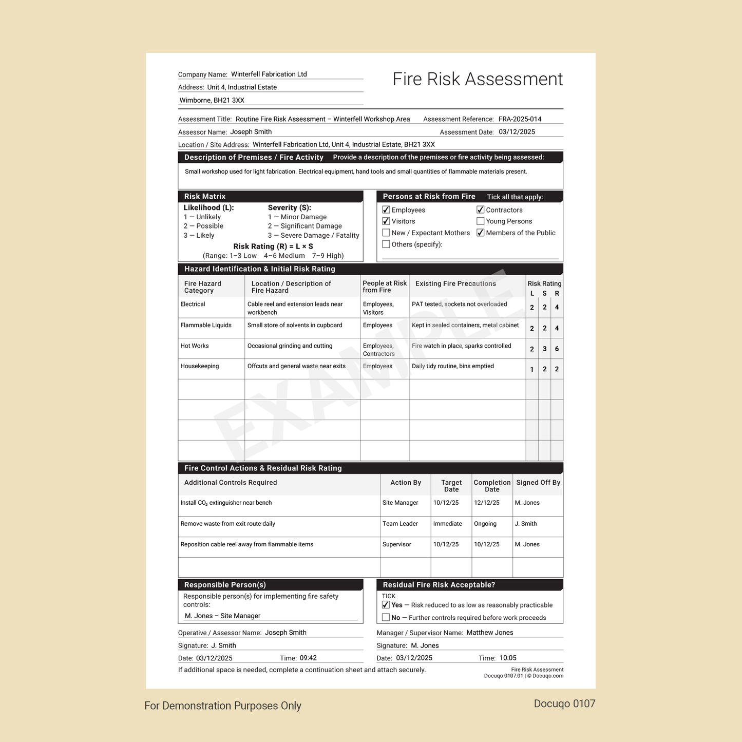 The RAMS Documentation System (UK) – Docuqo 0110