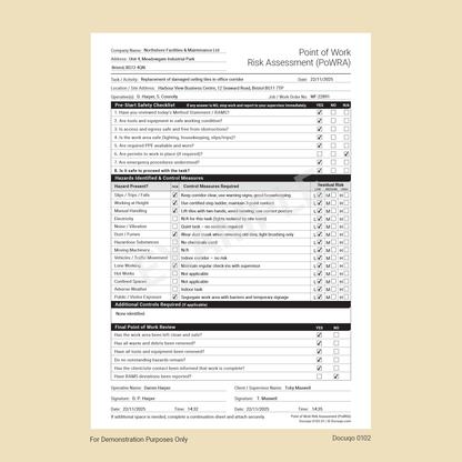 The RAMS Documentation System (UK) – Docuqo 0110